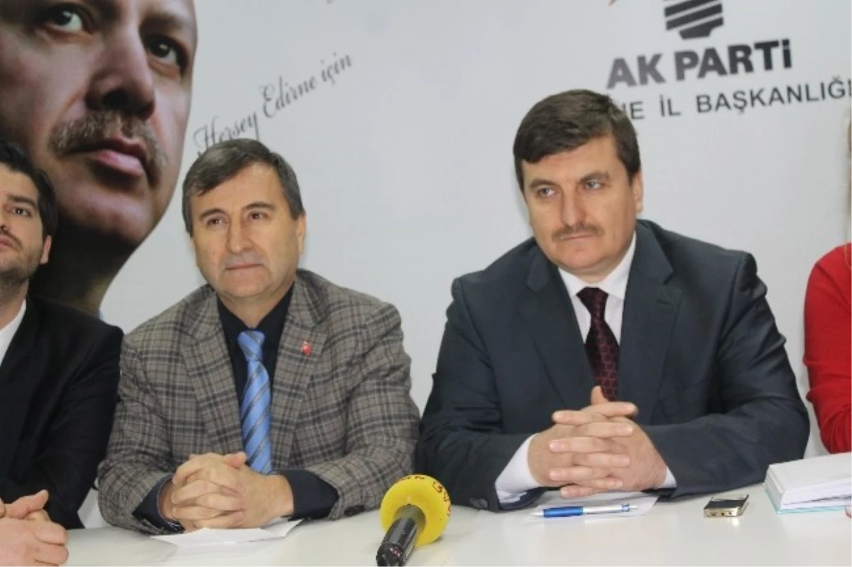 AK Parti Edirne İl Başkanı Kahve: "Edirne\'nin Alt Yapısı Yetersiz"