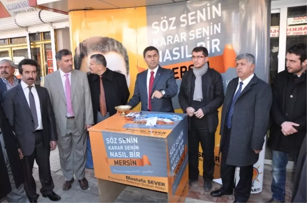 AK Parti\'li Sever Seçim Çalışmalarını Sürdürüyor