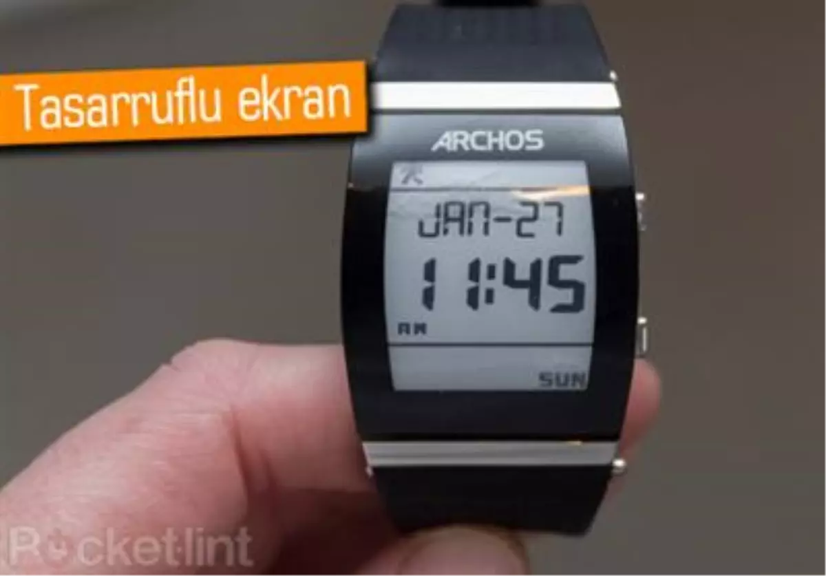 Archos\'un E Ink Ekranlı Akıllı Saati Doğrulandı