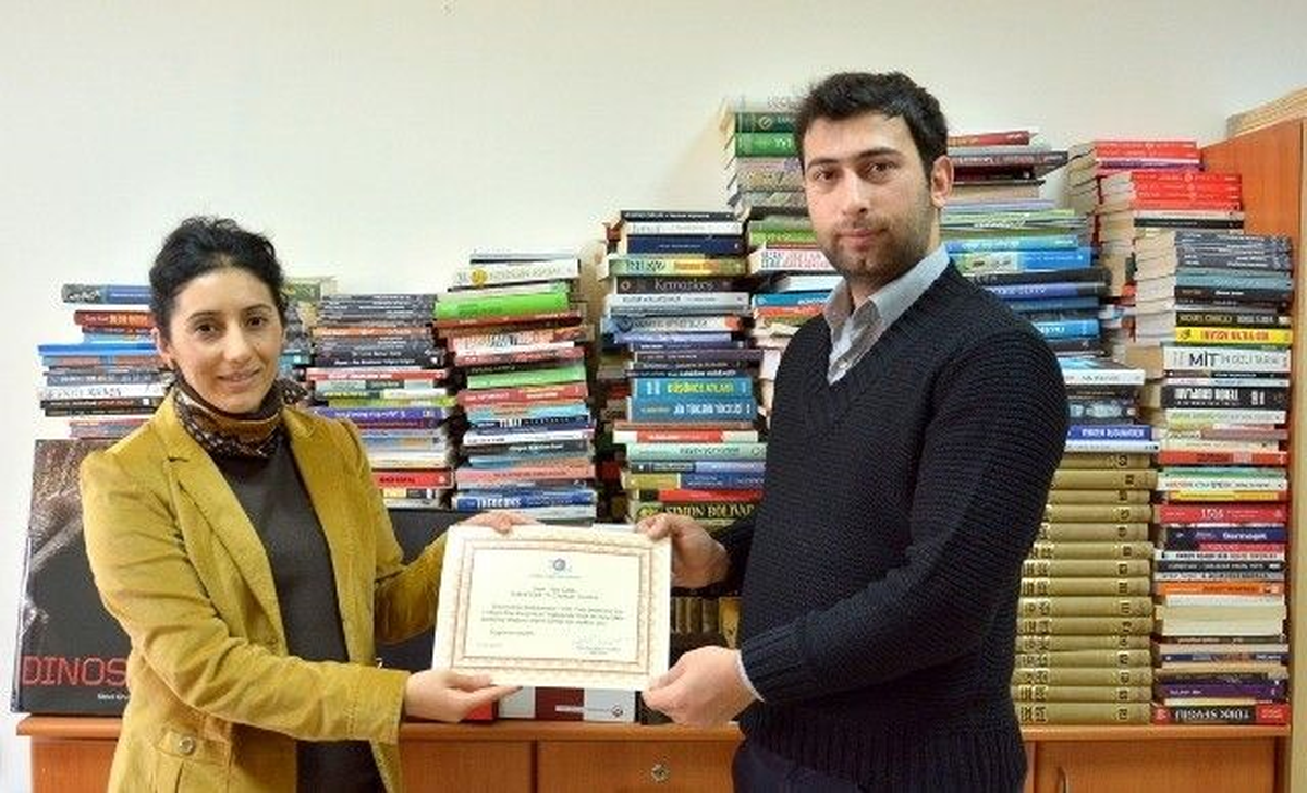Çomü\'nün "Şehitlerimiz İçin 1 Milyon Kitap" Kampanyası