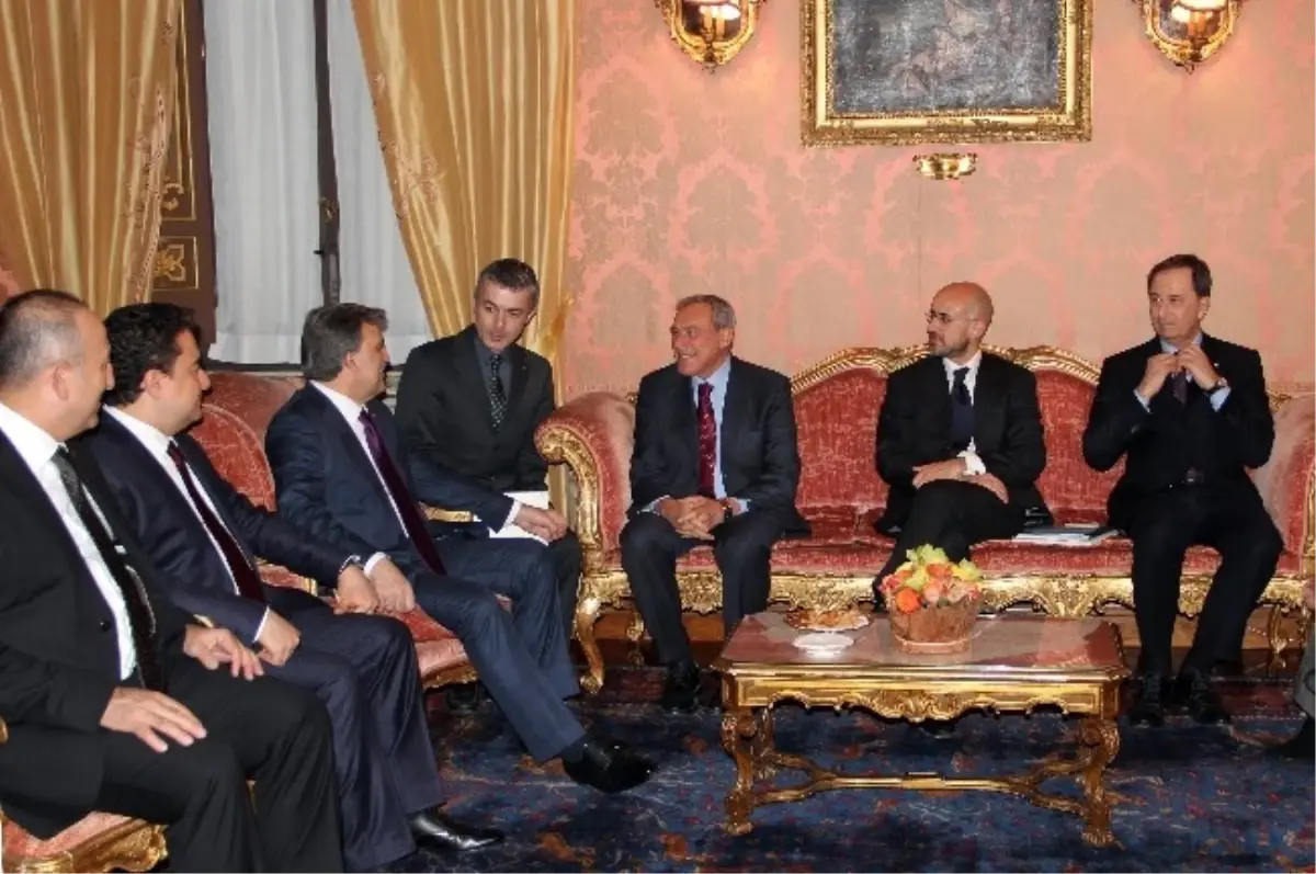 Cumhurbaşkanı Gül, İtalya Senato Başkanı ile Görüştü