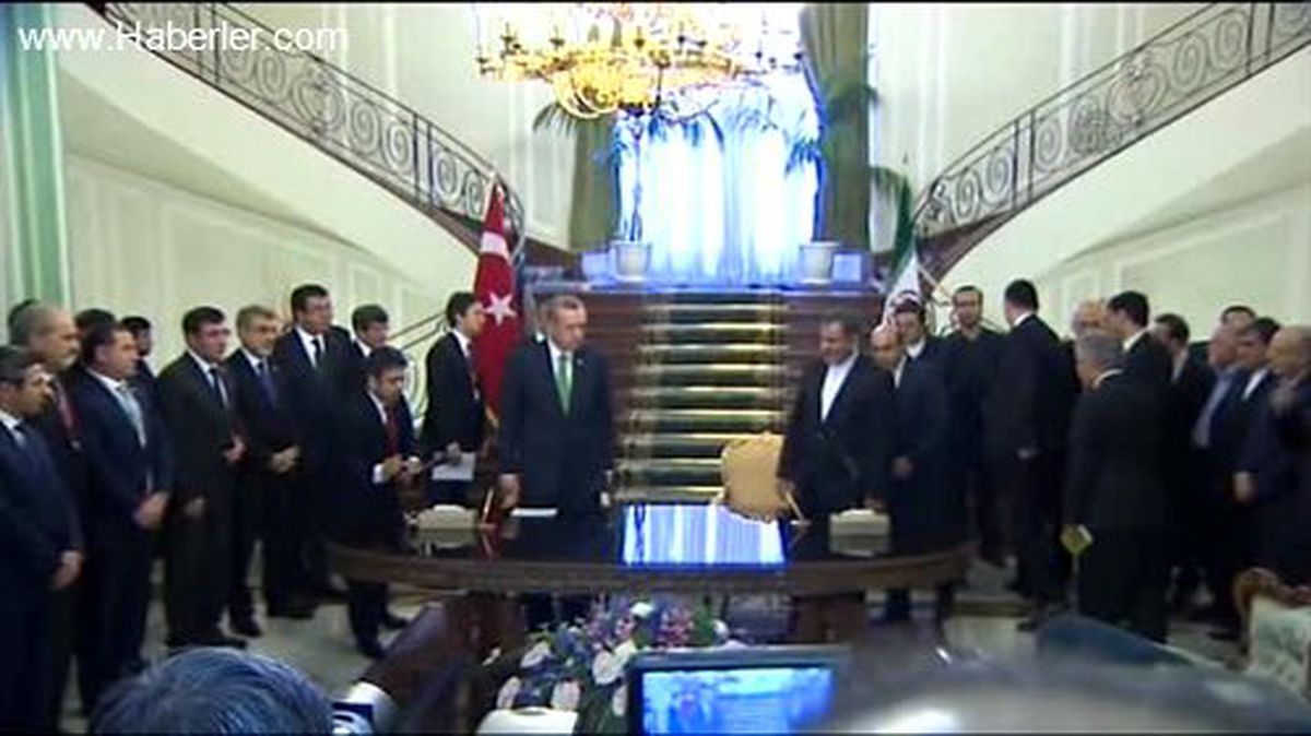 Erdoğan-Cihangiri ortak basın toplantısı (1) -