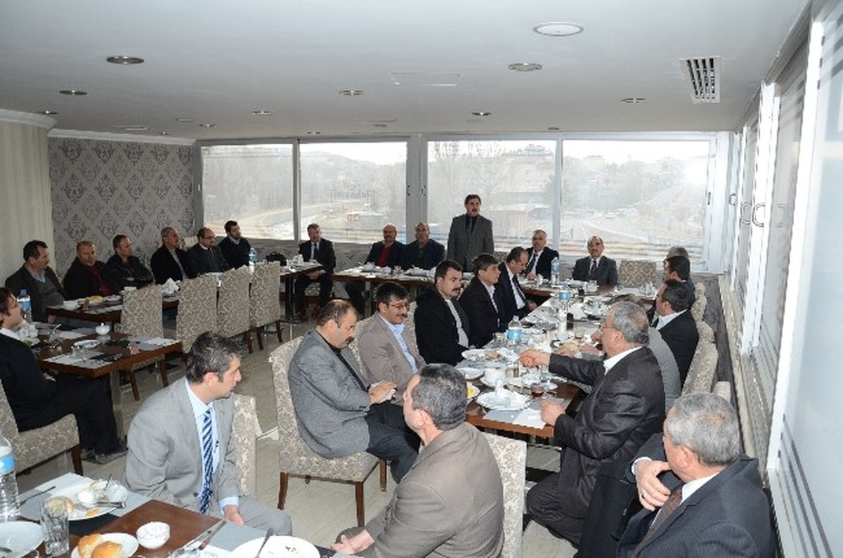 Eser, Stk Temsilcileri ile İstişare Toplantısı Yaptı