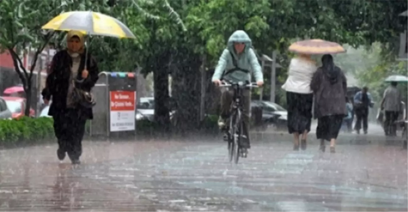 Meteorolojiden Kuvvetli Yağış Uyarısı