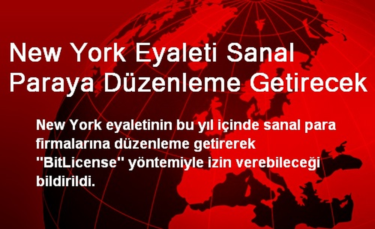 New York Eyaleti Sanal Paraya Düzenleme Getirecek