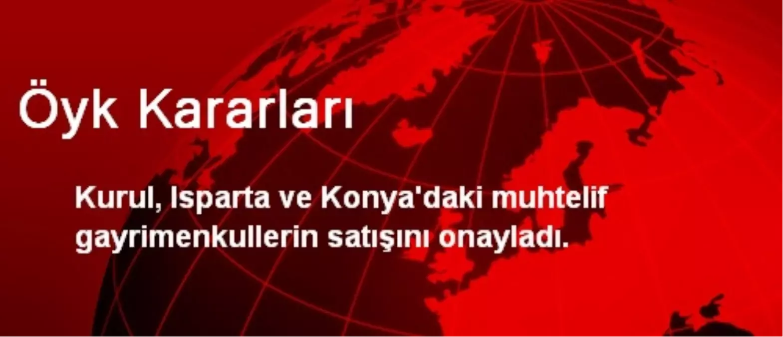 Öyk Kararları