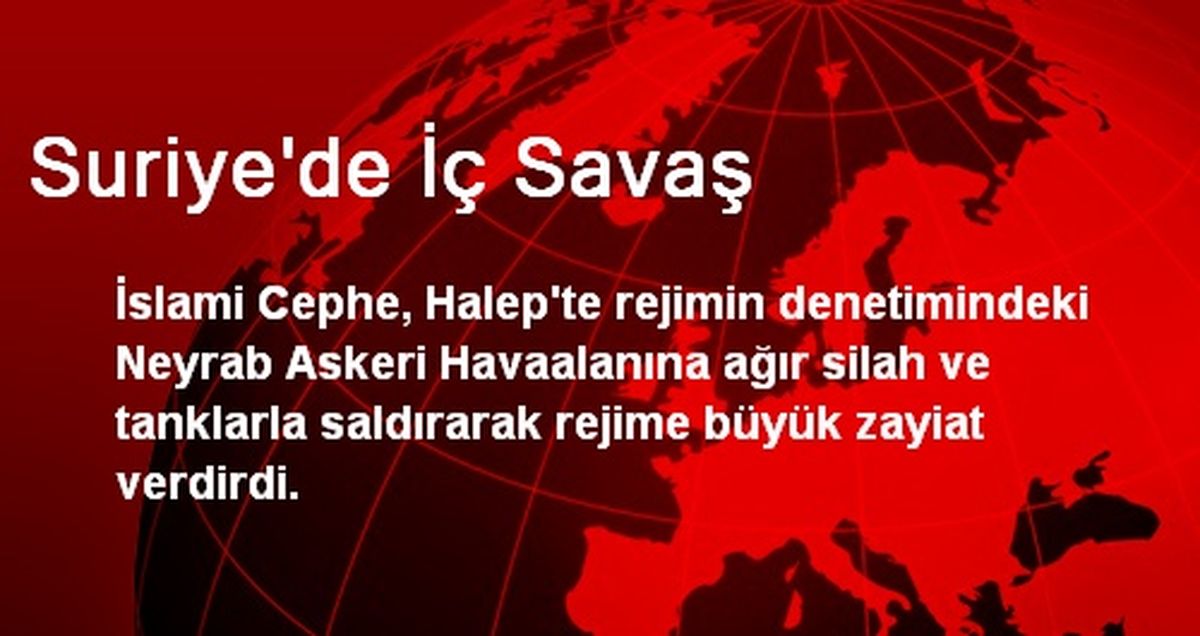 Suriye\'de İç Savaş