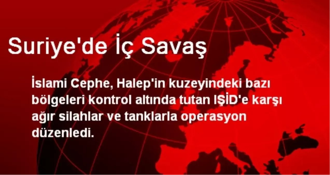 Suriye\'de İç Savaş