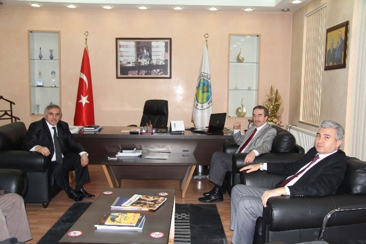 Savcılardan, Başkan Ali İnci\'ye Veda Ziyareti