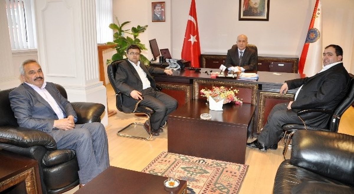 Tarım Platformu\'ndan Emniyet Müdürüne Ziyaret