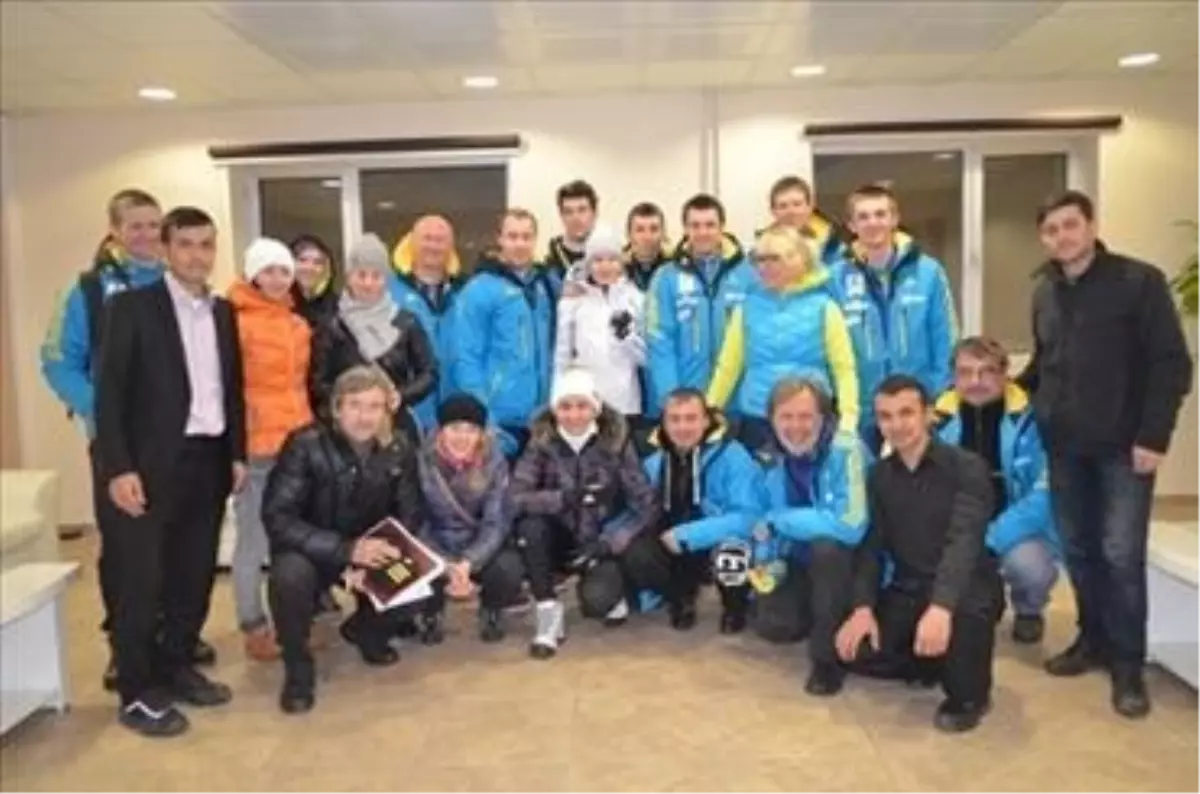 Ukrayna Biathlon Milli Takımı Sochi\'ye Kandilli\'de Hazırlanıyor