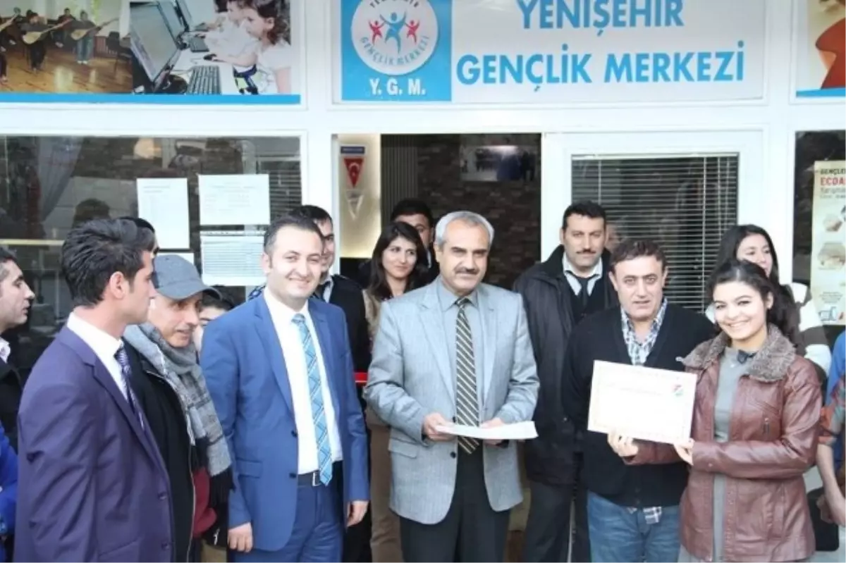 Yenişehir Gençlik Merkezi\'nden Üyelerine Katılım Belgesi