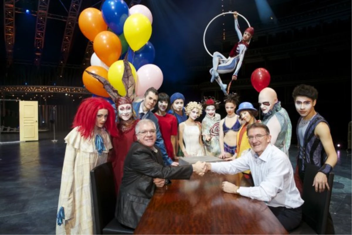 Cirque du Soleil\'i Tüm Dünyaya DHL Taşıyacak