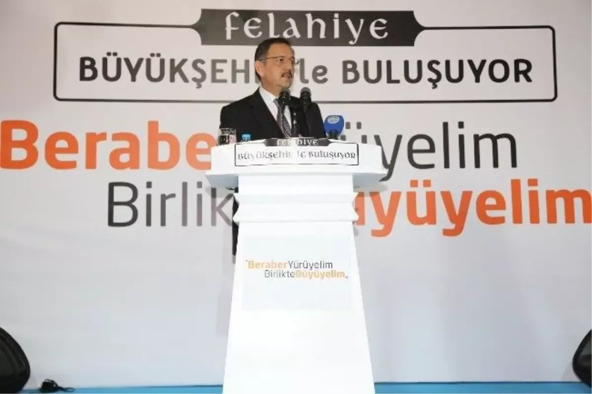 Kayseri Büyükşehir Belediye Başkanı Özhaseki\'den Felahiye İlçesine Ziyaret