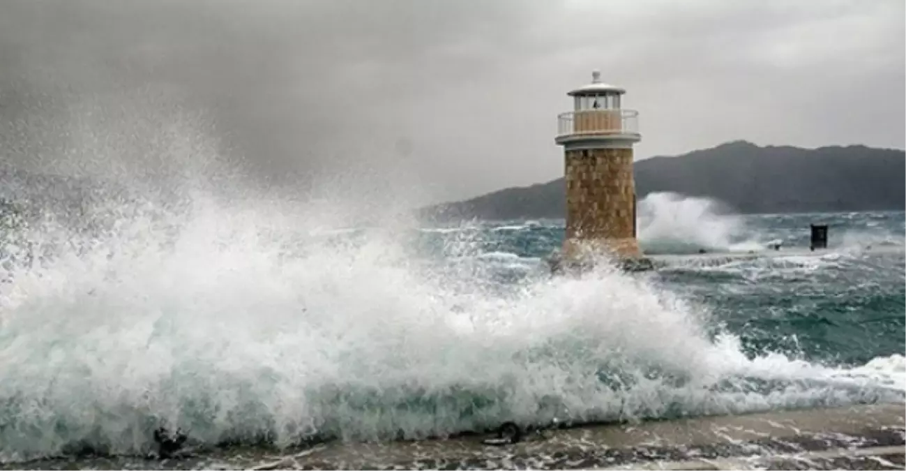 Marmara ve Kuzey Ege\'de Fırtına Uyarısı