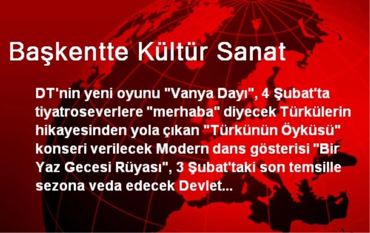 Başkentte Kültür Sanat