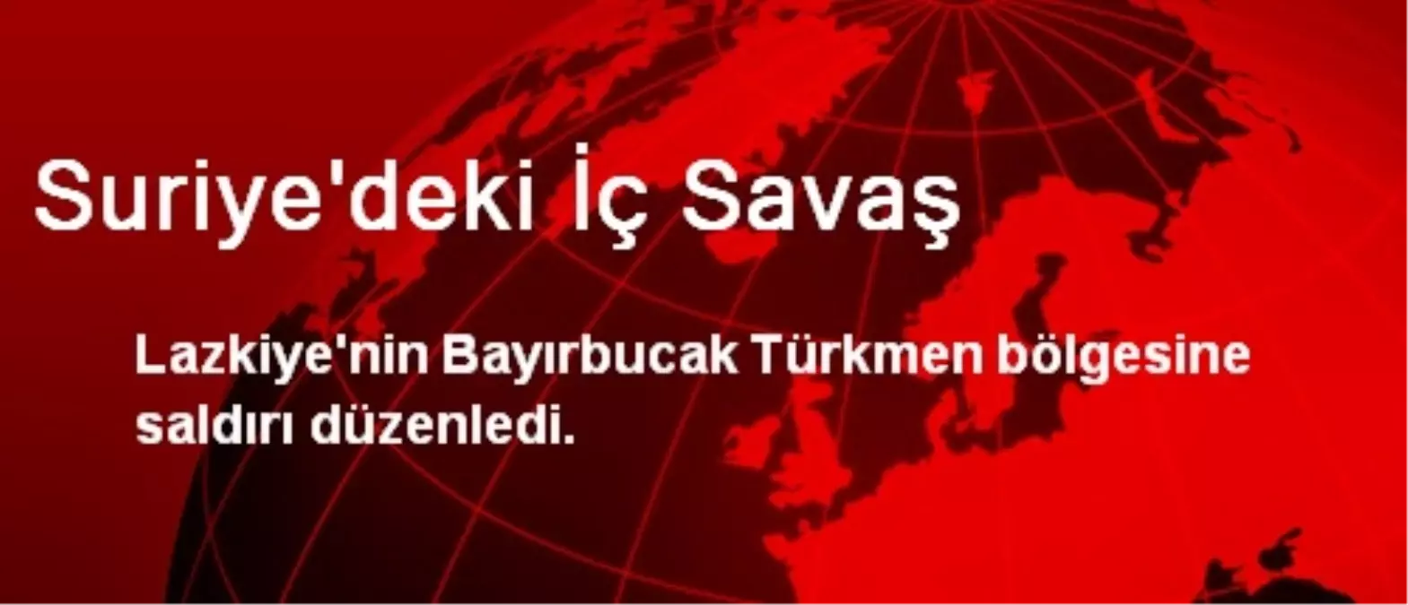 Suriye\'deki İç Savaş