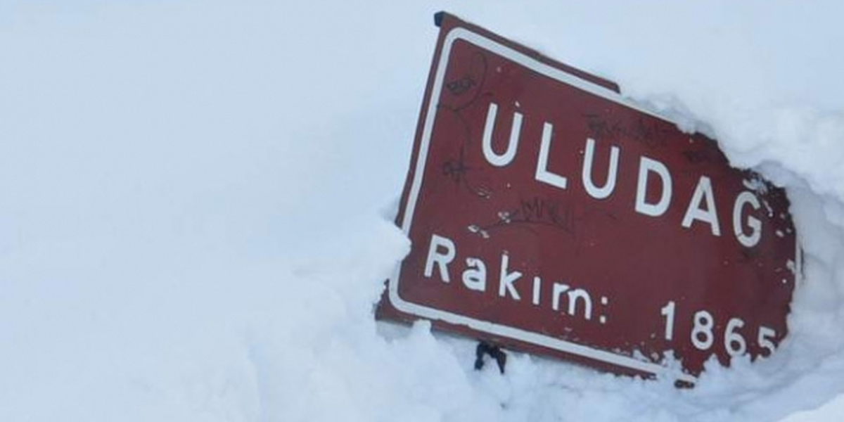 Uludağ\'da Kar Kalınlığı 55 Santimetreye Ulaştı