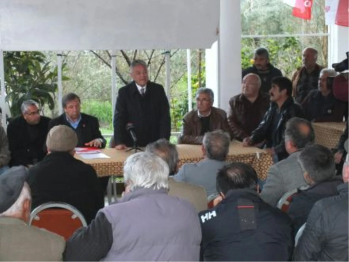 CHP Marmaris Adayı Acar, Vatandaşlarla Bir Araya Geldi