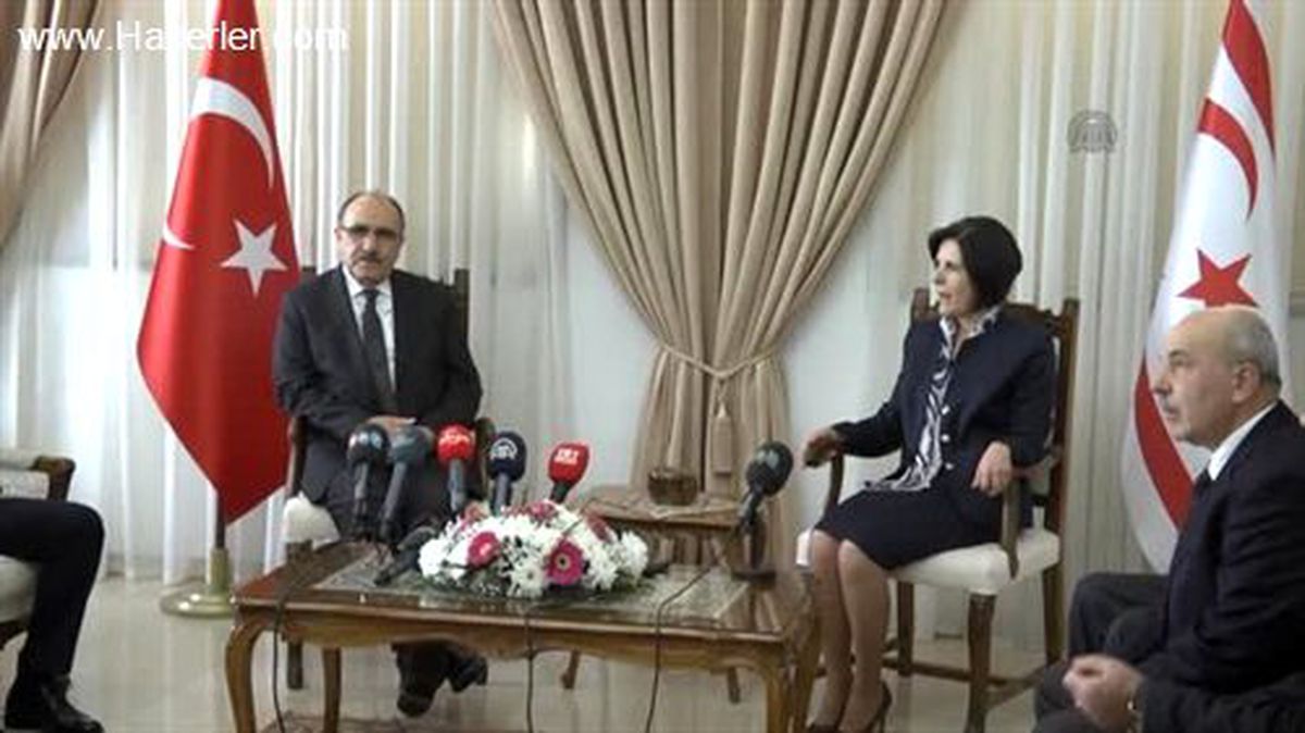 Başbakan Yardımcısı Atalay ile bakanlar Yıldız ve Eroğlu, KKTC\'de