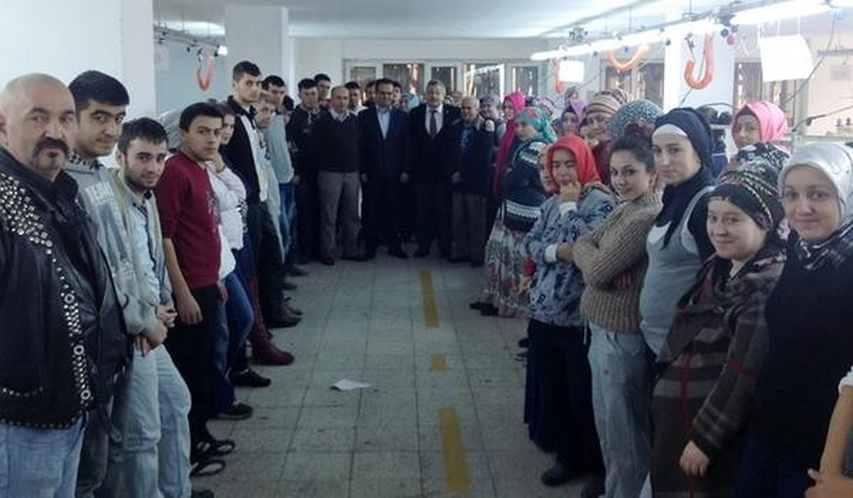 Başkan Gülşen Tekstil Çalışanlarını Ziyaret Etti