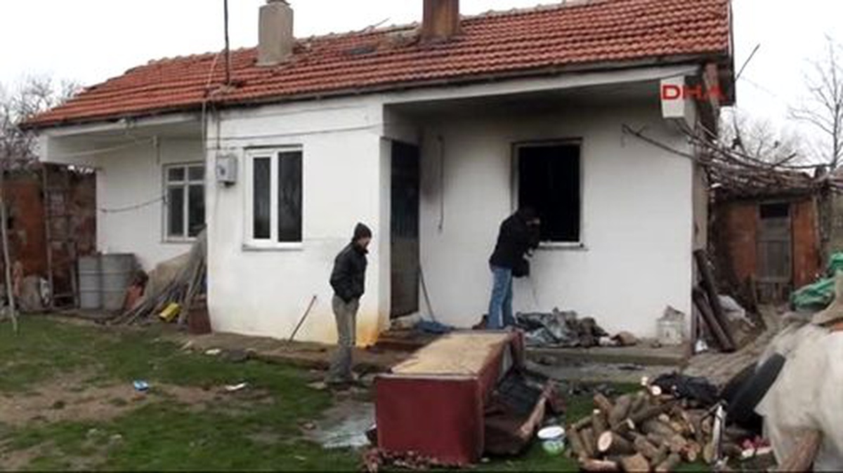 Benzin Dökülen Sobadan Yangın Çıktı 5 Yaralı