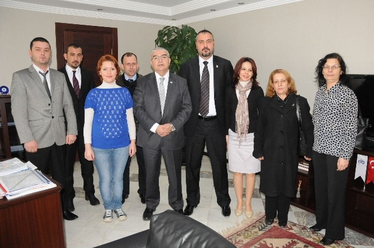 DSP Çorlu Belediye Başkan Adayı Resul Çorbacı\'dan Başkan Baysan\'a Ziyaret