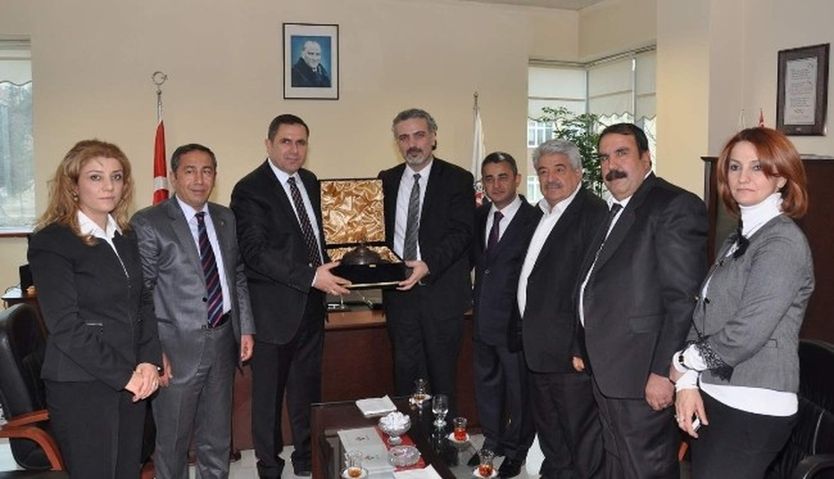 Gtb Yönetimi, Prof. Dr. Mustafa Bayram\'ı Ziyaret Etti