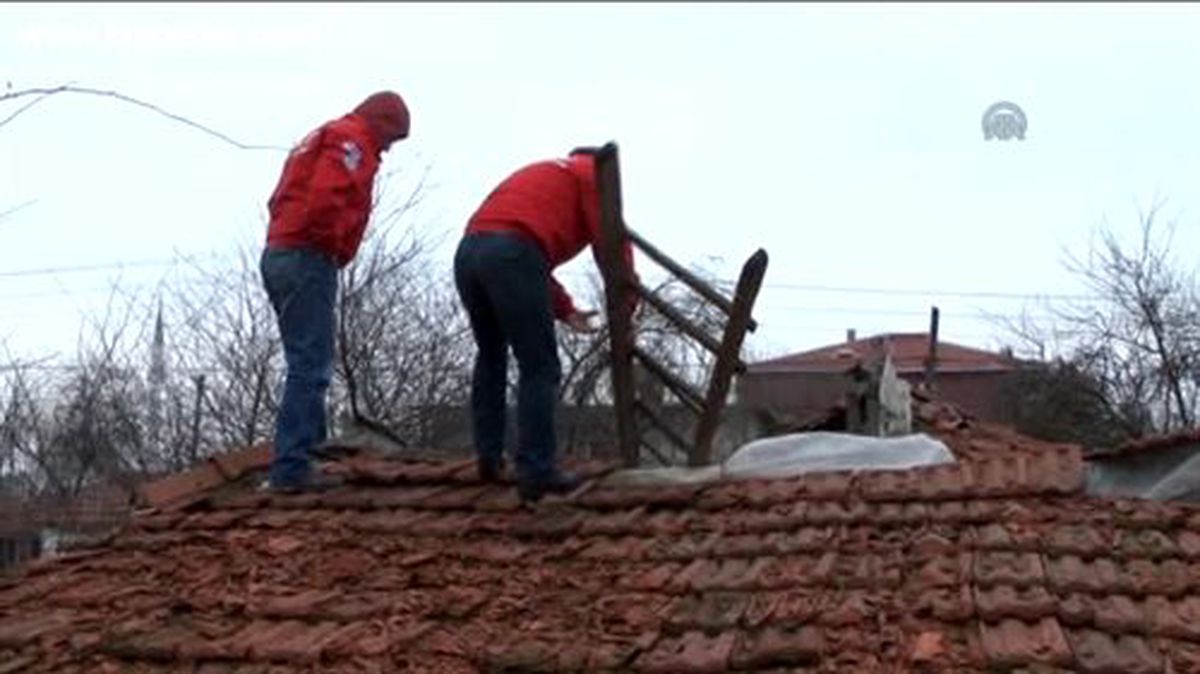 Köpek ve yavrusunu AKUT ekibi kurtardı -