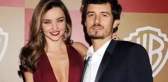 Orlando Bloom, Miranda'nın Papucunu Dama Attı