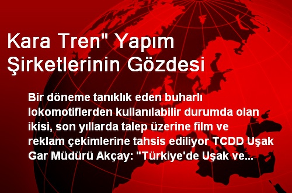 "Kara Tren" Yapım Şirketlerinin Gözdesi