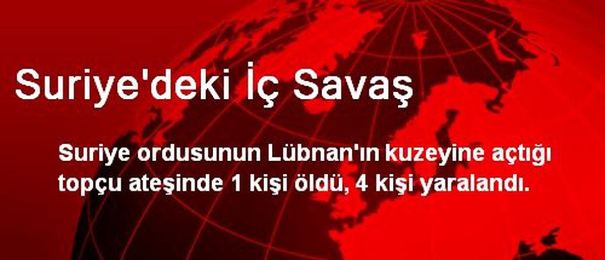 Suriye\'deki İç Savaş