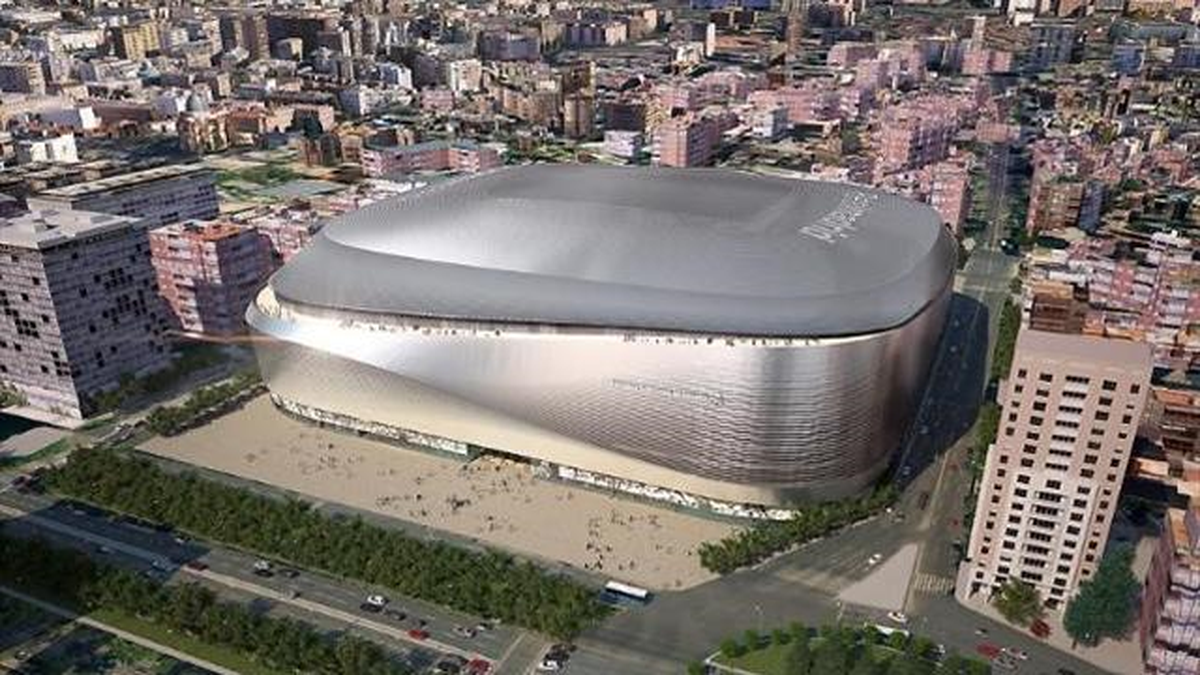 Santiago Bernabeu Yenileniyor
