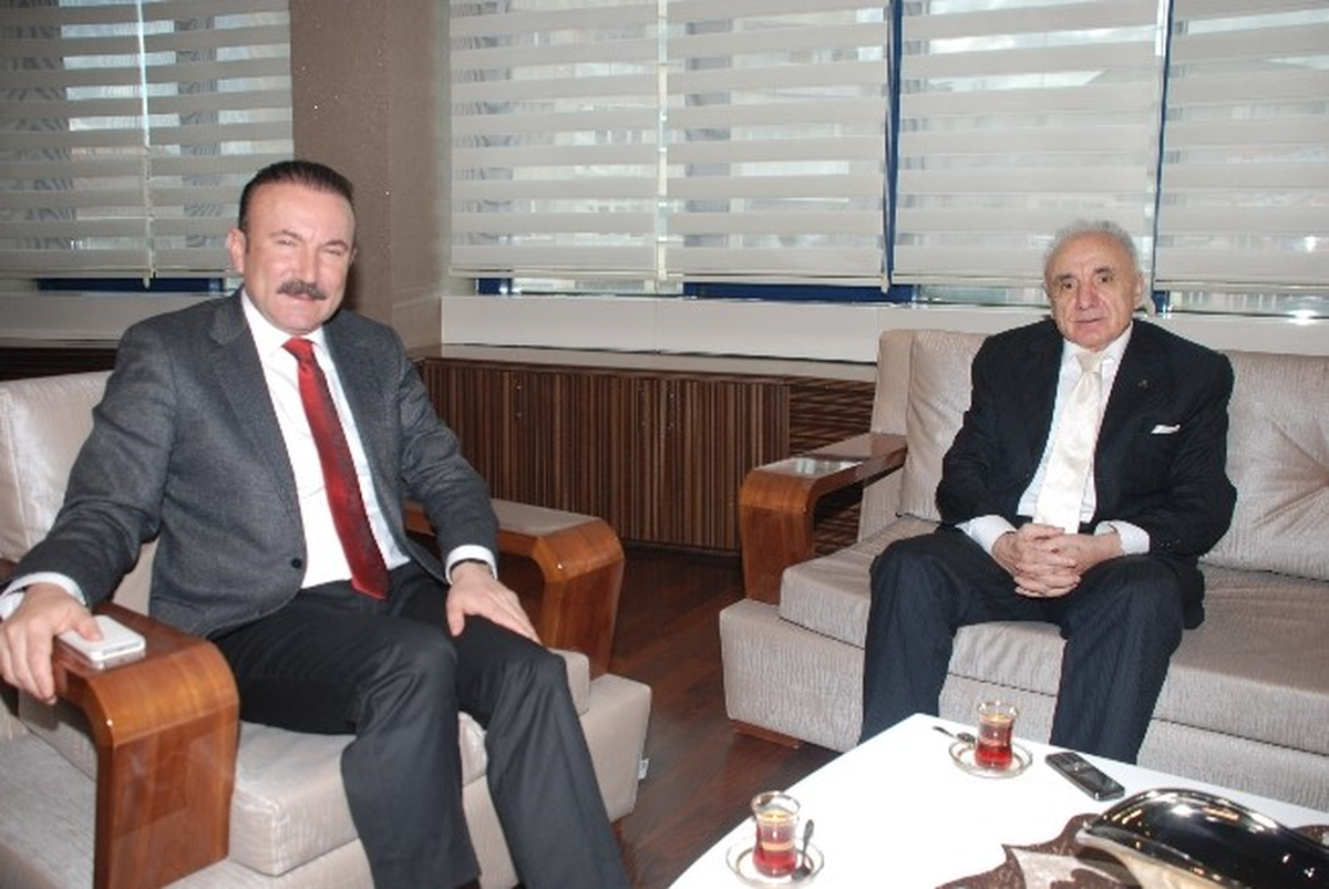 Savcı Özler\'den Başkan Doğan\'a Veda Ziyareti
