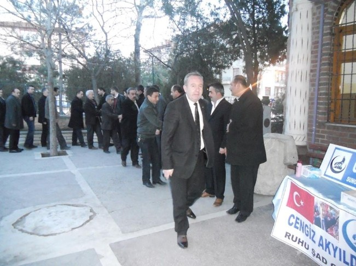 Sungurlu\'da Cengiz Akyıldız İçin Mevlid Okuttuldu