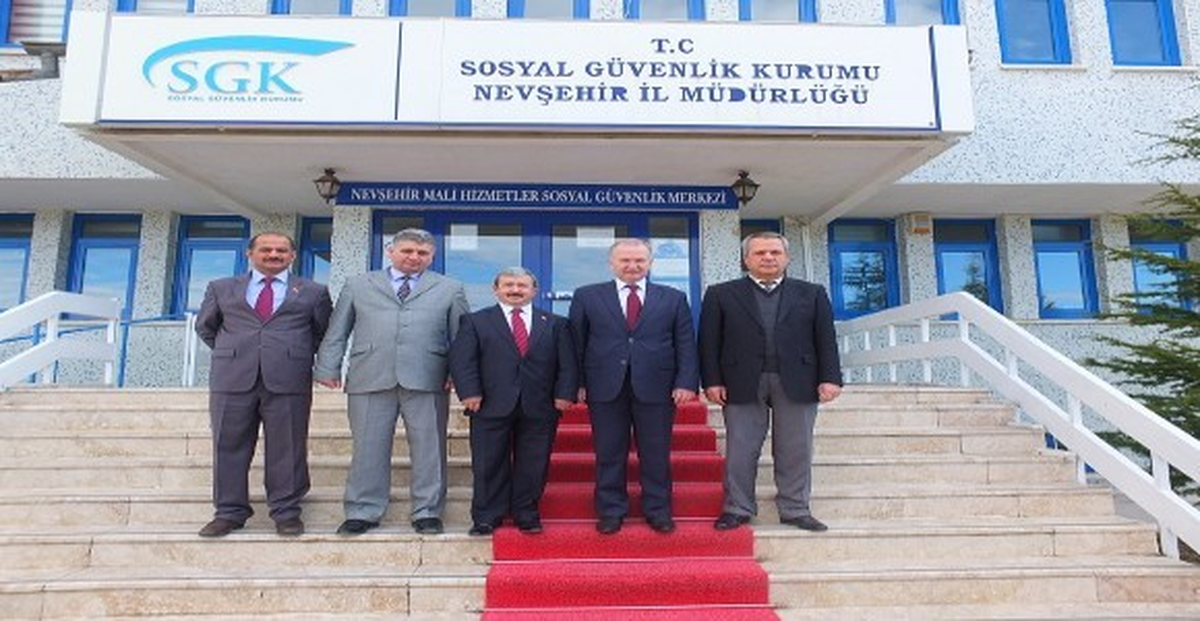 Nevşehir Valisi Ceylan\'dan SGK\'ya Ziyaret