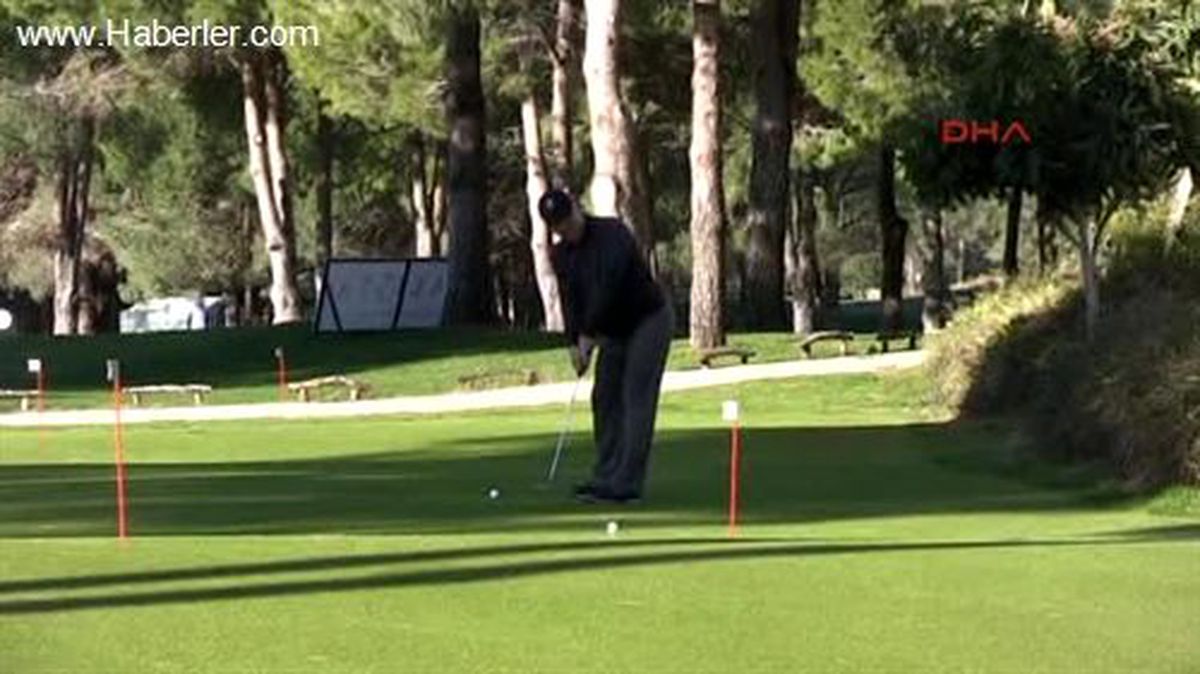 Bakan Çavuşoğlu Golf Turnuvasında