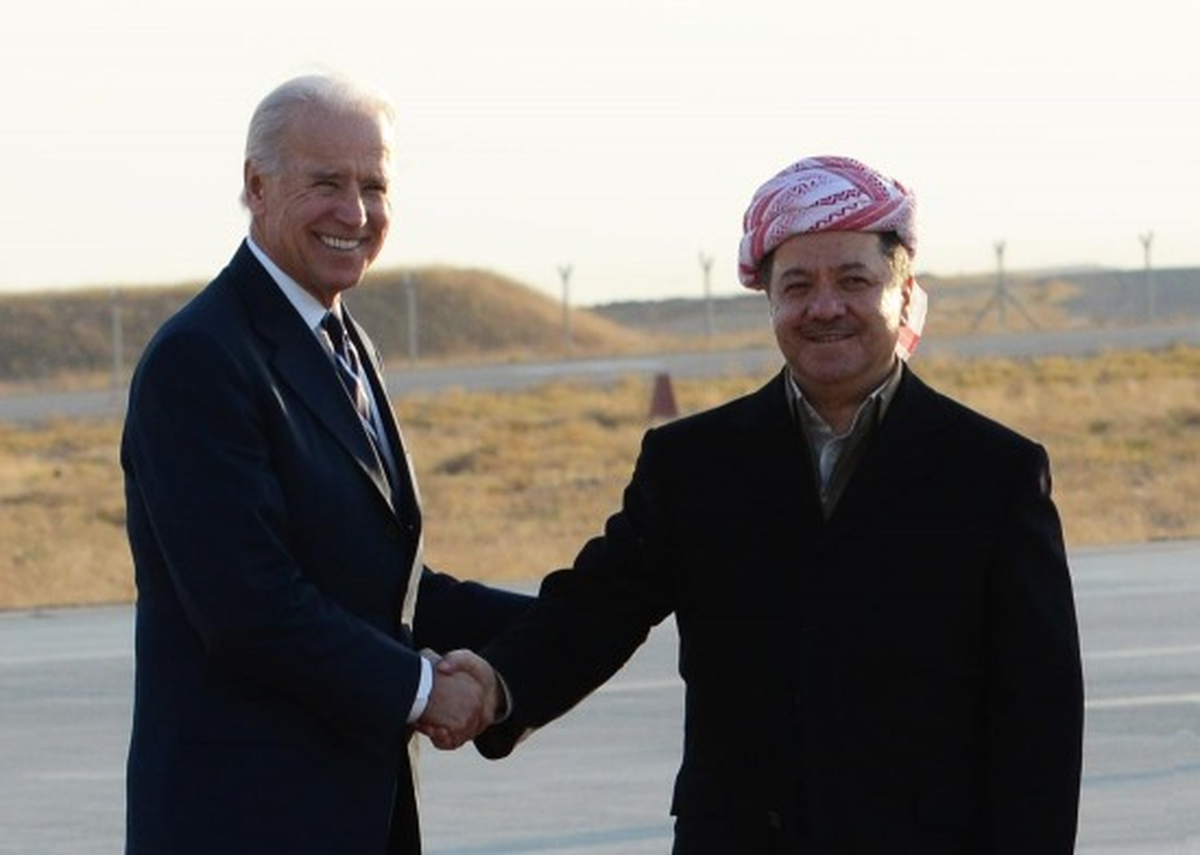Biden, IKBY Başkanı Barzani ile Görüştü