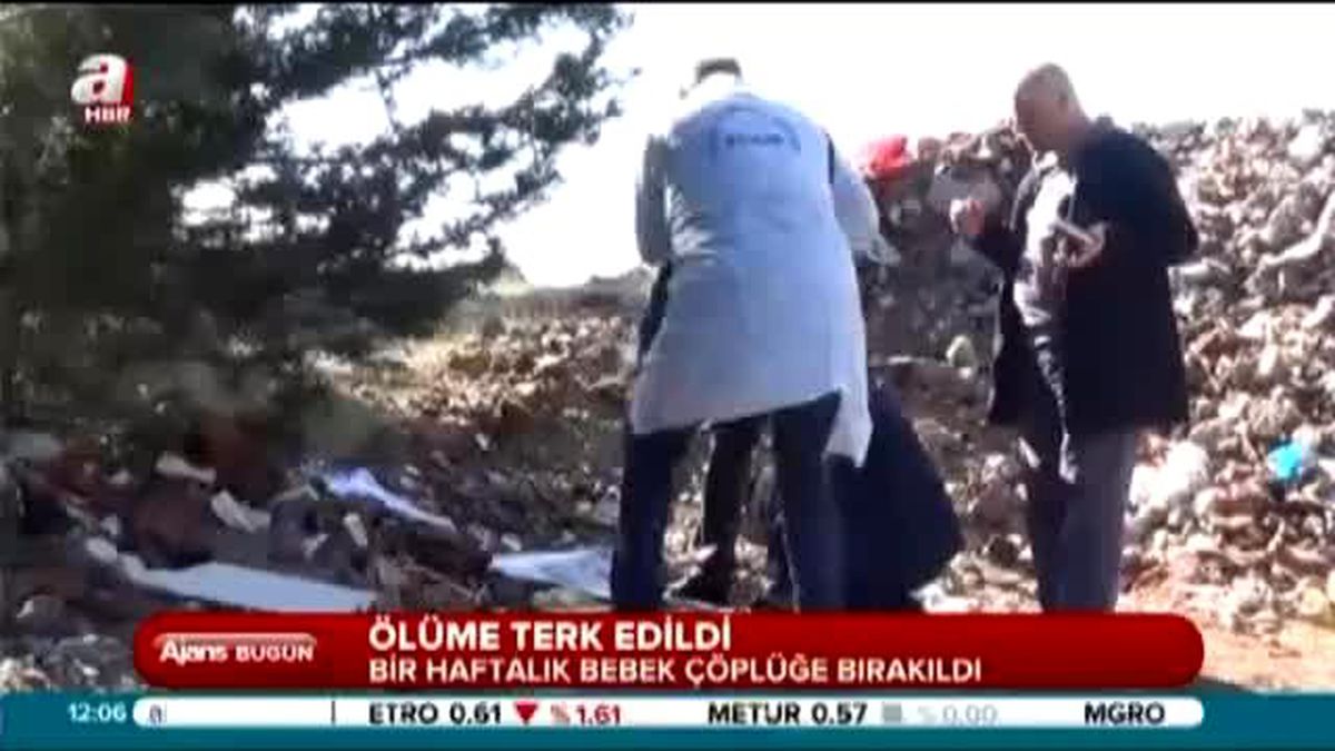 Çöplükte Ölüme Terk Edildi
