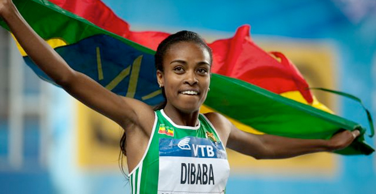 Genzebe Dibaba 1500 Metre Salon Dünya Rekorunu Kırdı