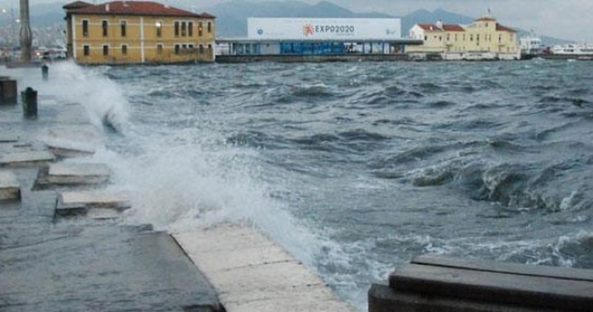 Marmara Denizinde Kuvvetli Rüzgar