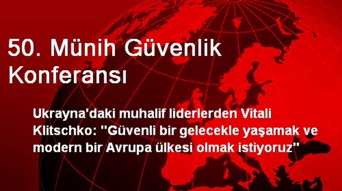 50. Münih Güvenlik Konferansı