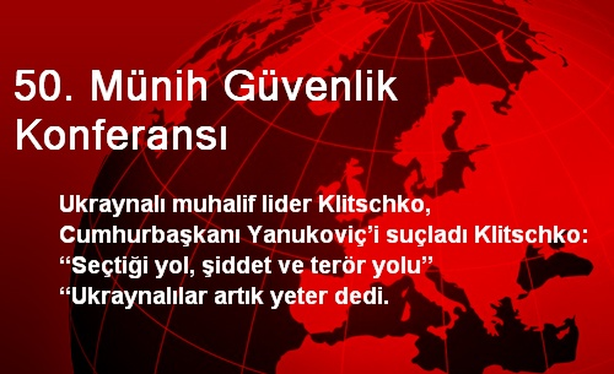 50. Münih Güvenlik Konferansı