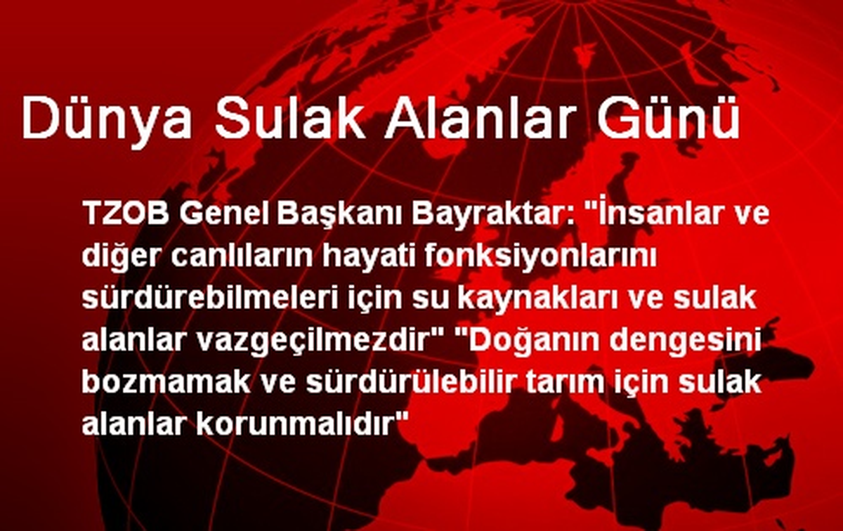 Dünya Sulak Alanlar Günü