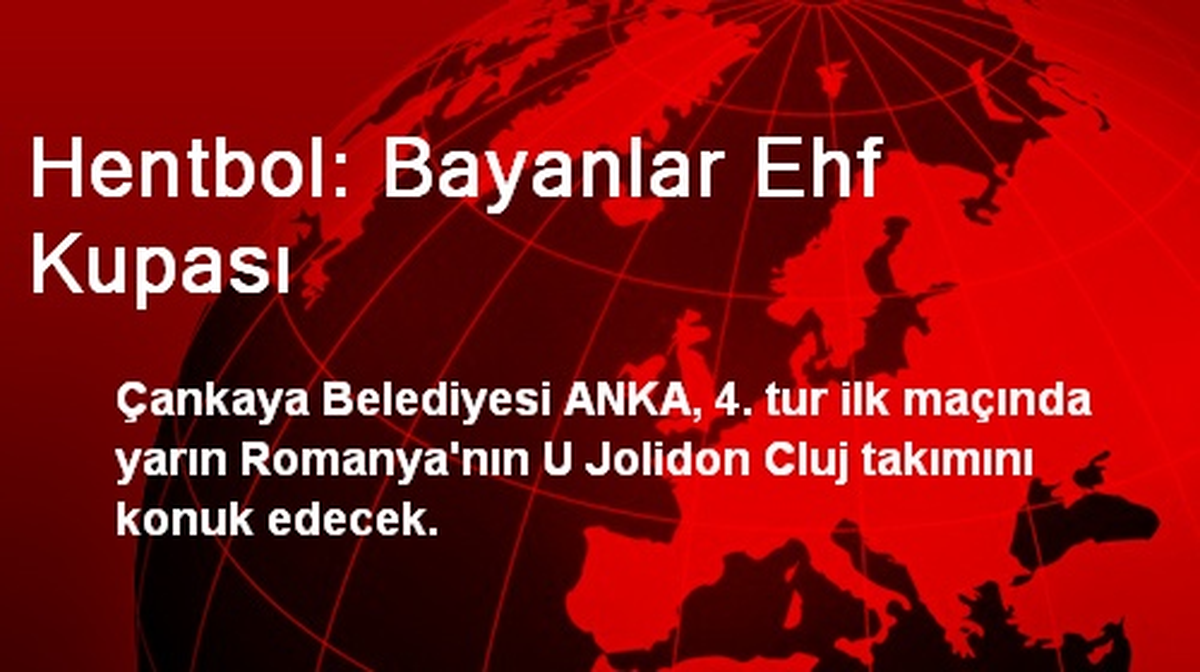 Hentbol: Bayanlar Ehf Kupası
