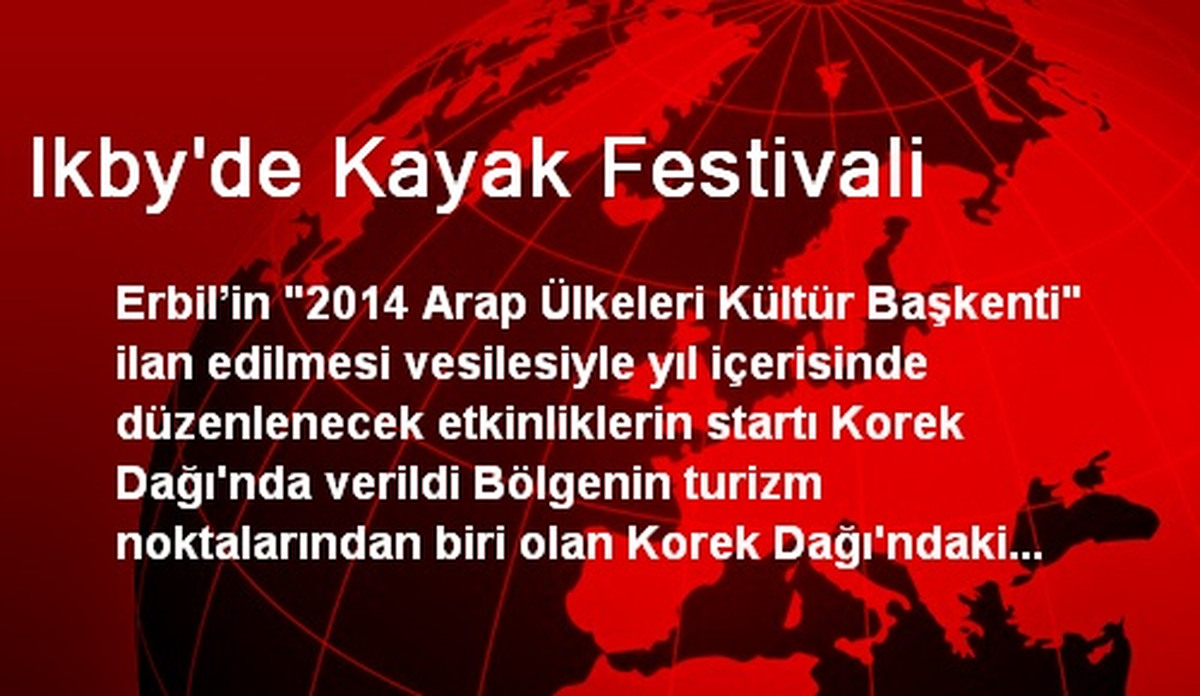 IKBY\'de Kayak Festivali Başladı
