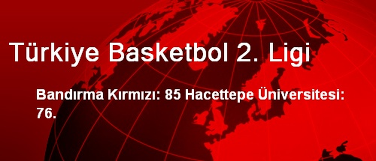 Türkiye Basketbol 2. Ligi