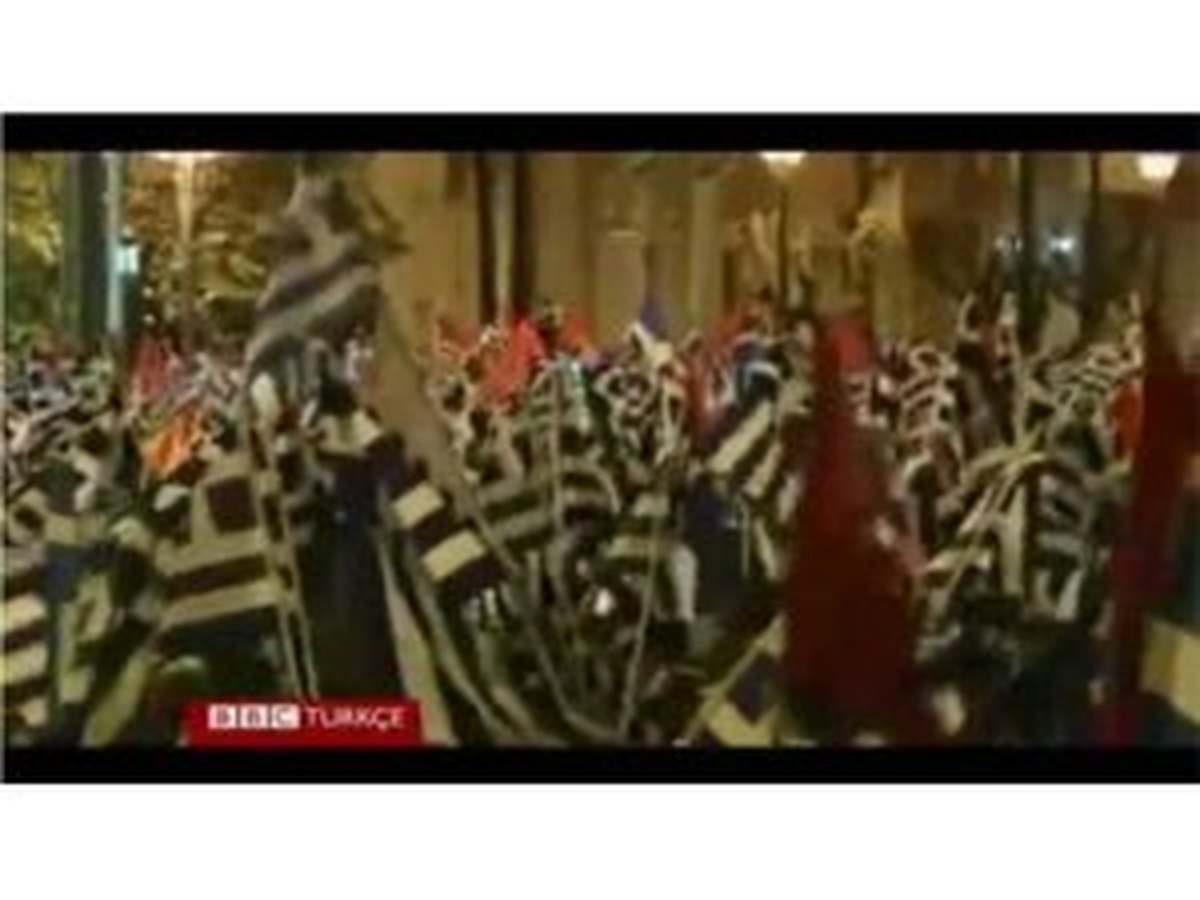Atina\'da Altın Şafak\'ın Kardak Mitinginden Sonra Çatışma