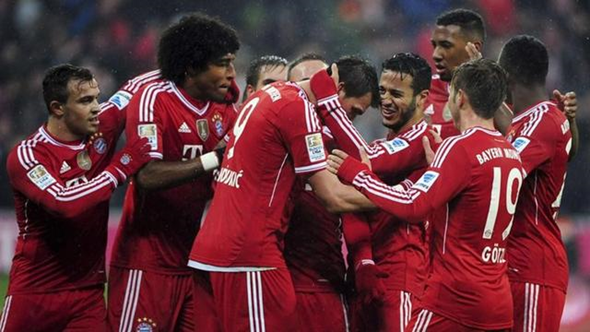 Bayern Münih - Eintracht Frankfurt 5-0 / Bayern Münih Beşinci Viteste