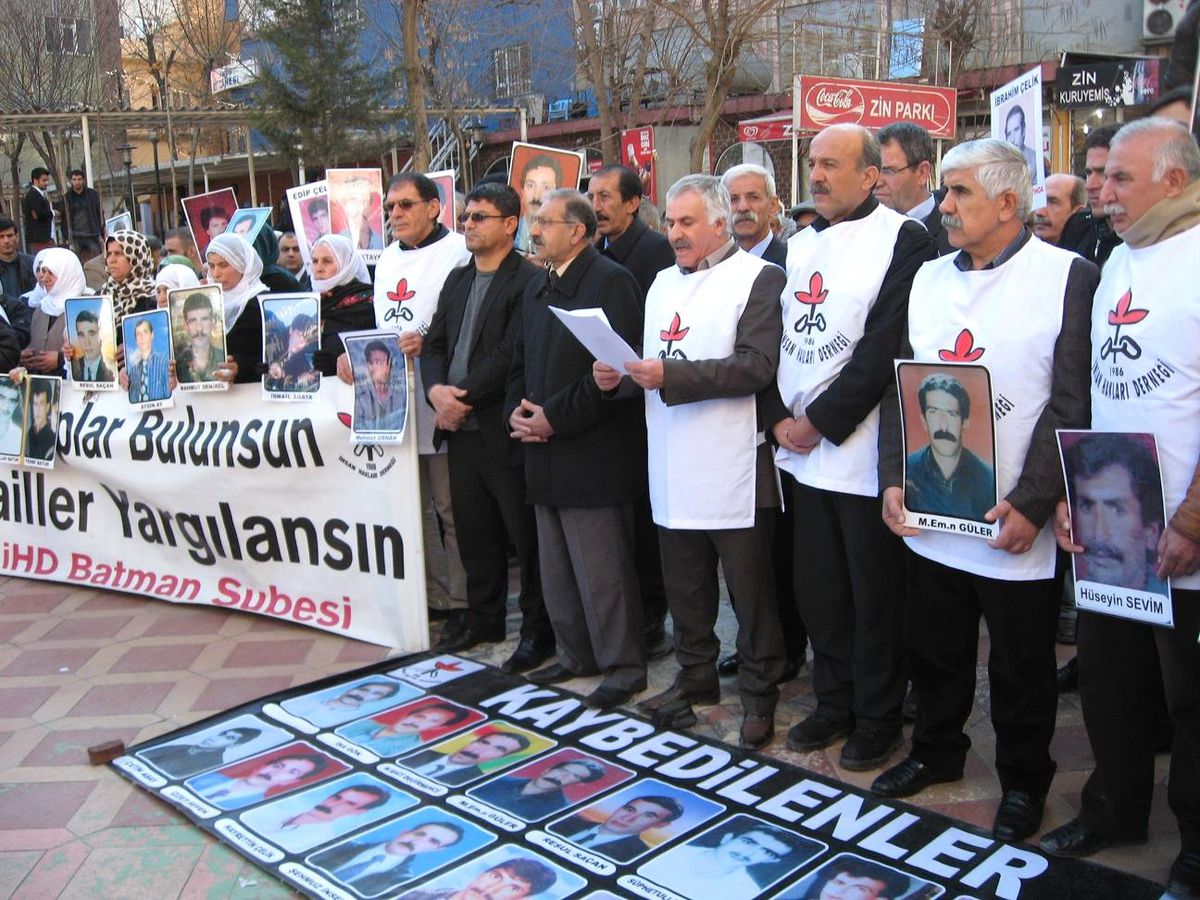 Kayıp Yakınları Eylemdeydi